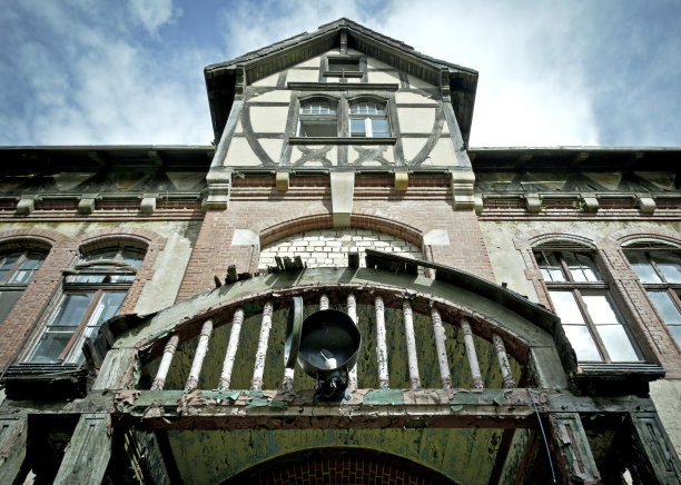 废弃的建筑物图片下载