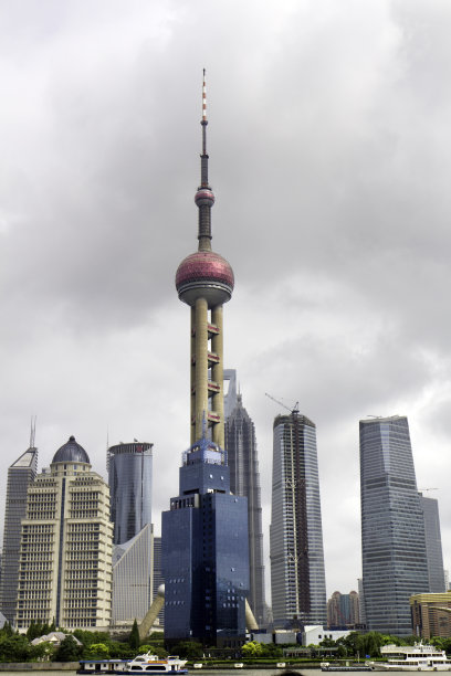 上海的天际线图片下载