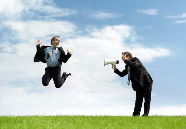 商人大喊大叫图片下载