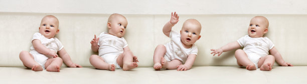 坐着的孩子图片下载