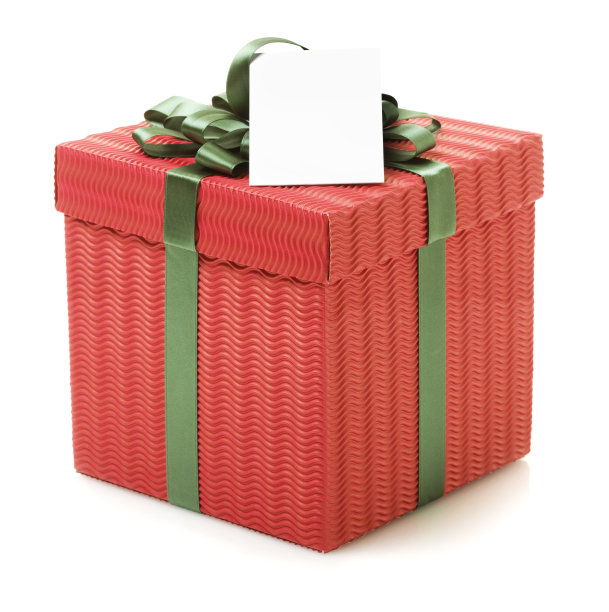 白色空白标签礼品盒(XXL)图片下载