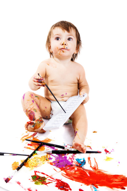 小宝贝画图片下载