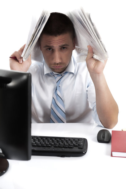 伤心的商人图片下载