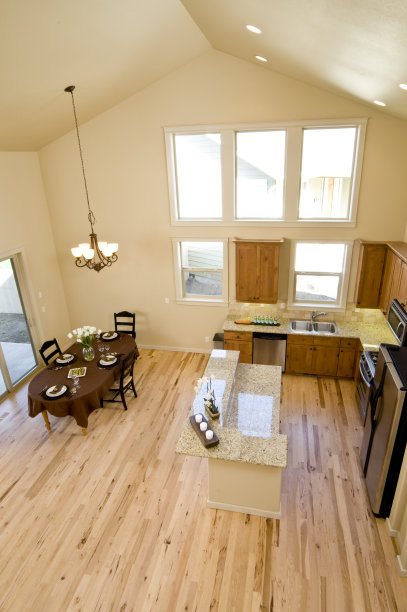 俯视厨房岛图片下载