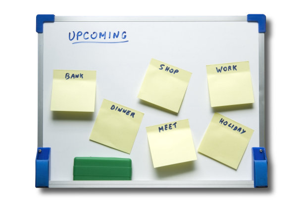 白板上的贴纸图片下载