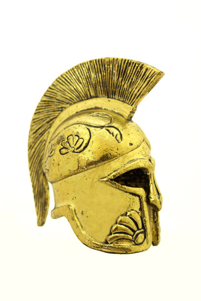 古代斯巴达式的头盔图片下载