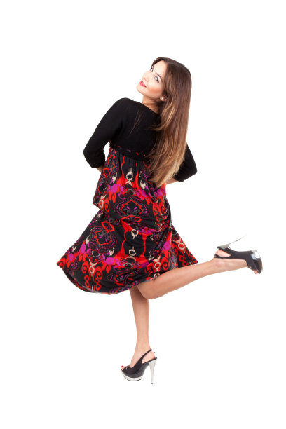 跳舞的女孩图片下载