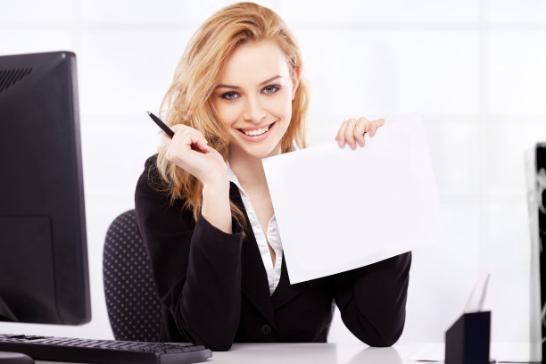 有吸引力的女商人图片下载