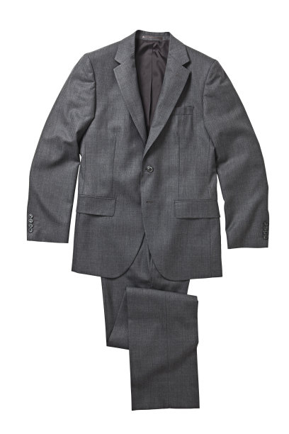 灰色西装图片下载