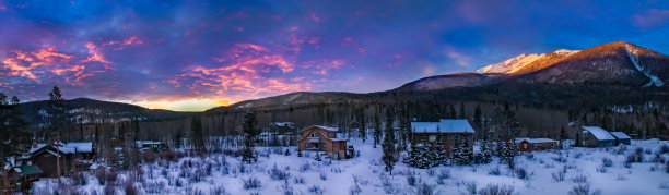 落基山脉的日出图片下载