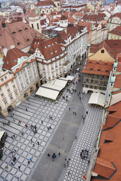 布拉格老城广场图片下载