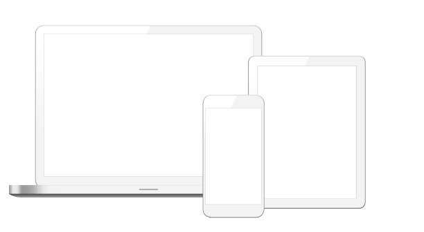 笔记本电脑，数码平板电脑和智能手机图片下载