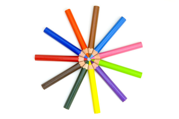 彩色铅笔图片下载