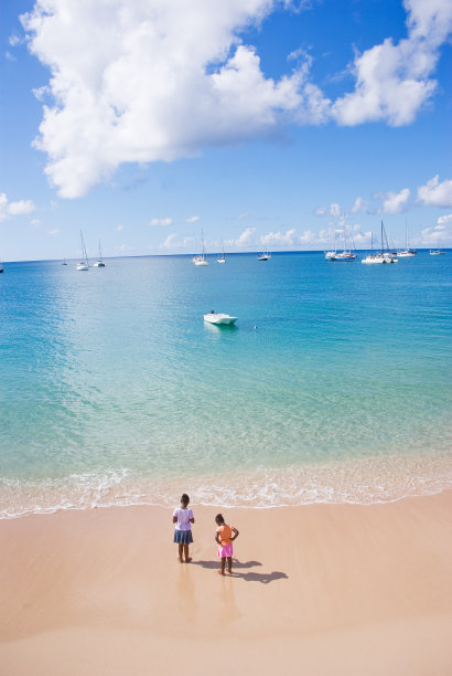 儿童异国风情沙滩图片下载