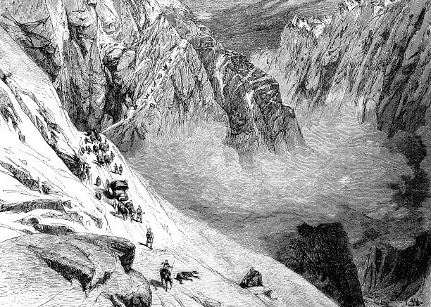 高加索山景观图片下载