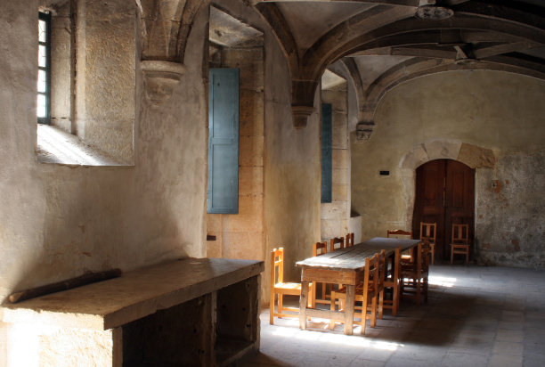 中世纪的修道院图片下载