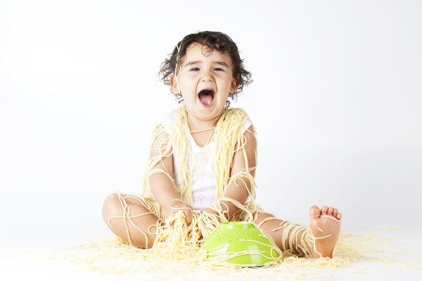 意大利面条的婴儿图片下载