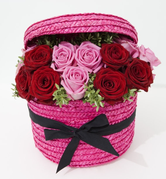 玫瑰篮子图片下载