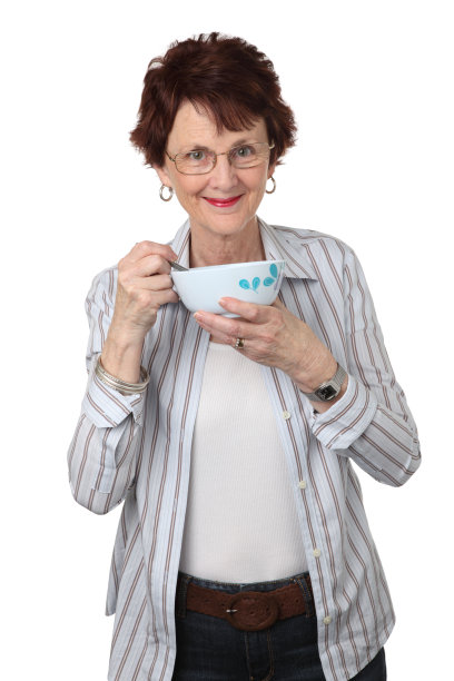 女人吃素材图片