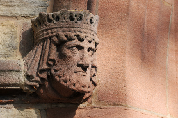 石雕国王的脸图片下载