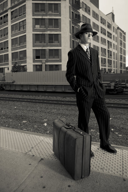 四十年代风格的男人图片下载
