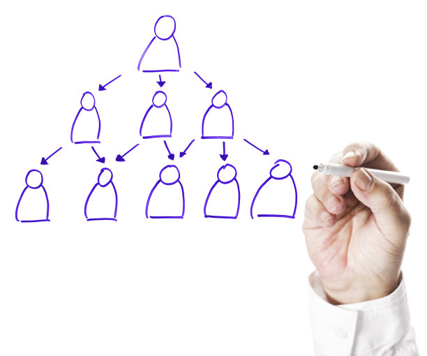 在白板上描绘团队合作的概念图片下载