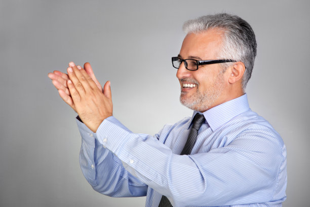 商人鼓掌图片下载