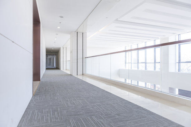 办公走廊状况良好图片下载