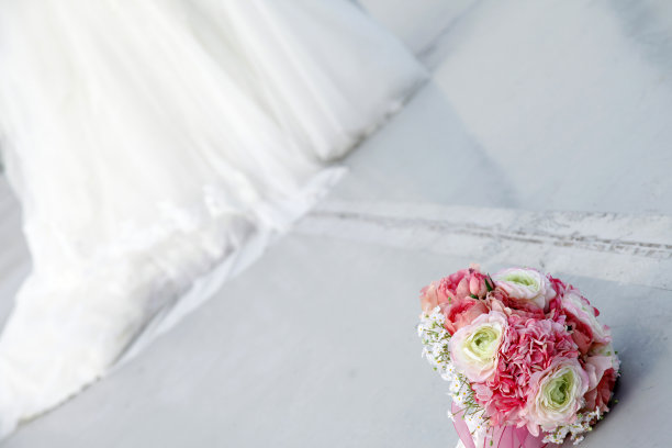 优雅的婚礼背景图片下载