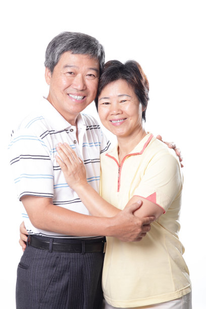 幸福的老夫妇图片下载