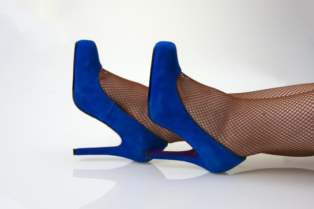 蓝色麂皮细图片下载