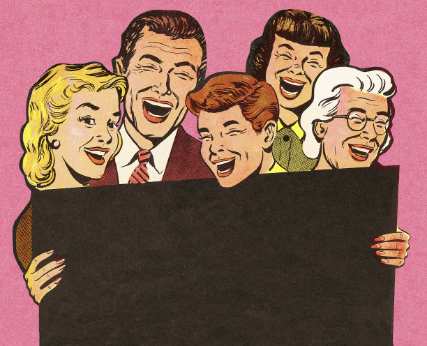 一群笑着的人图片下载