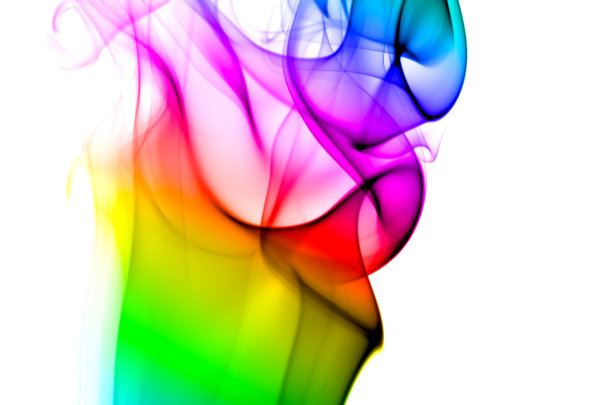 抽象的烟。图片下载