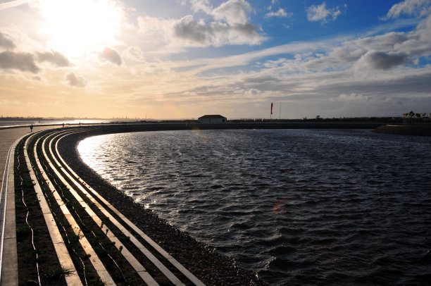Montijo corniche，葡萄牙报道图片下载