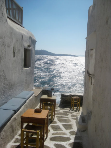 酒吧在米克诺斯图片下载