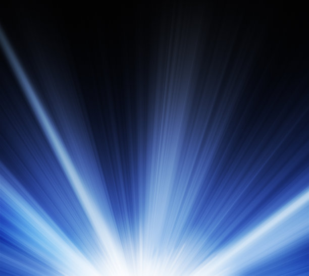 蓝色的光线图片下载