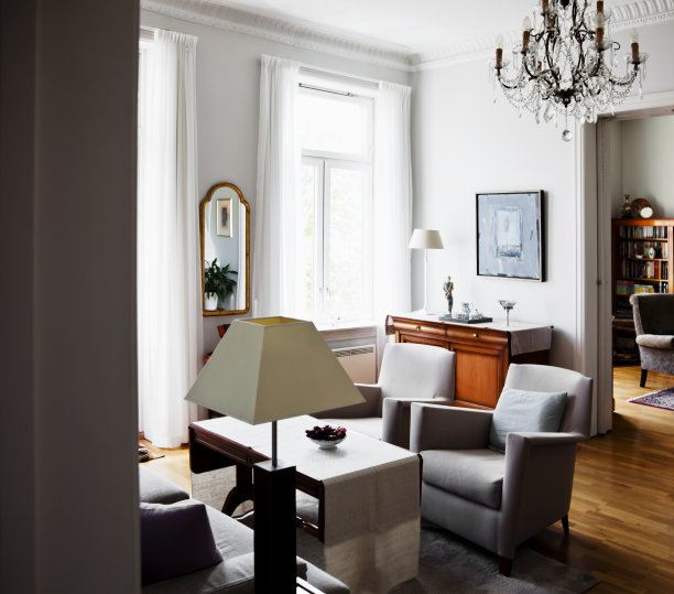 古典客厅。图片下载