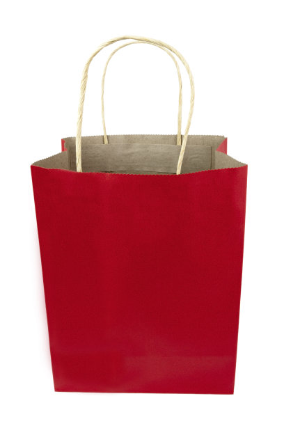 红色纸袋图片下载