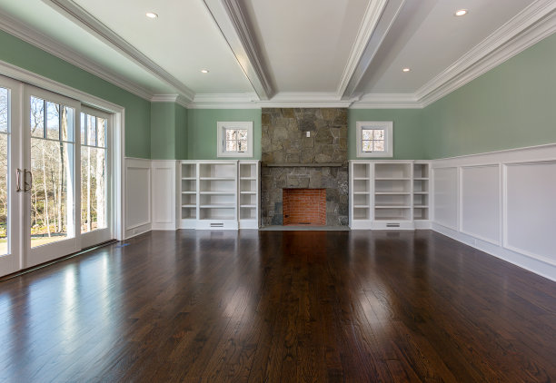 客厅和壁炉图片下载