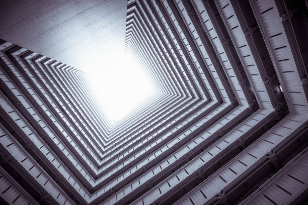 中国香港对称的住宅建筑图片下载