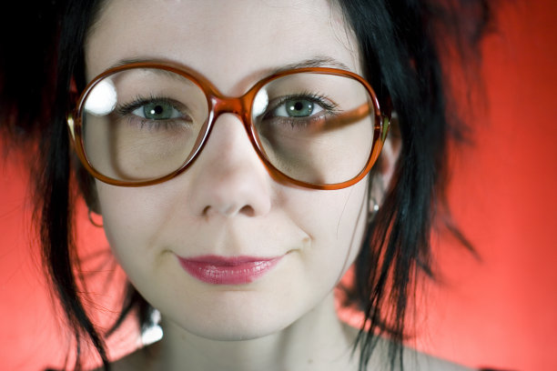 书呆子女孩图片下载