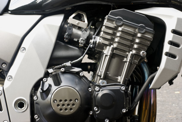 摩托车发动机机械关闭图片下载