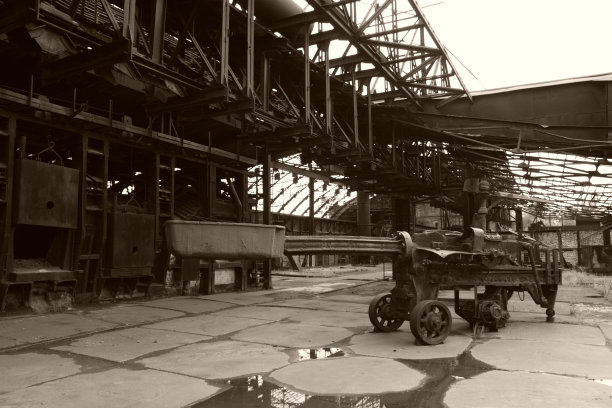 老工厂的熔炉图片下载