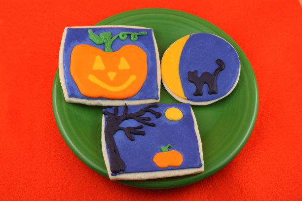 万圣节饼干图片下载