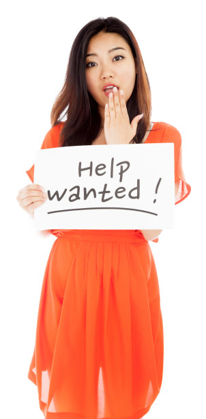 迷人的亚洲人，20岁，白人背景图片下载