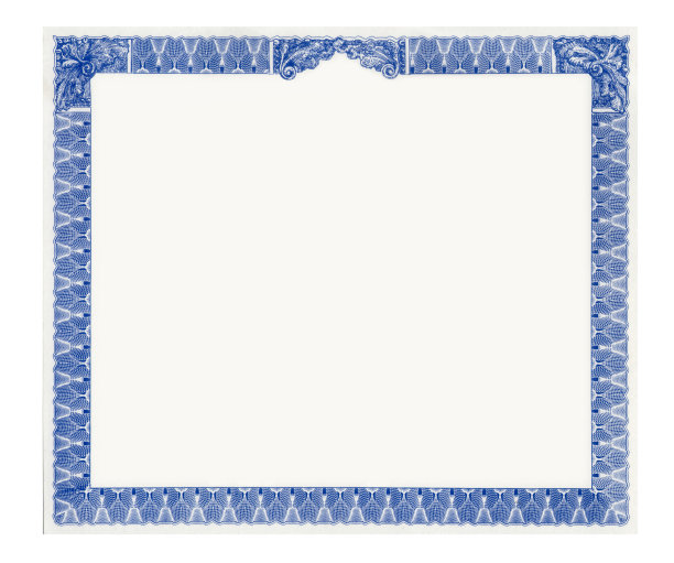 空白证书图片下载