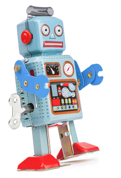 复古的空间机器人图片下载