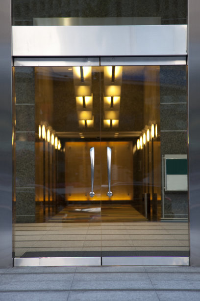 办公大楼的门图片下载