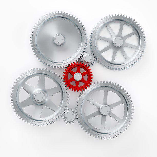 抽象机器中的主齿轮图片下载