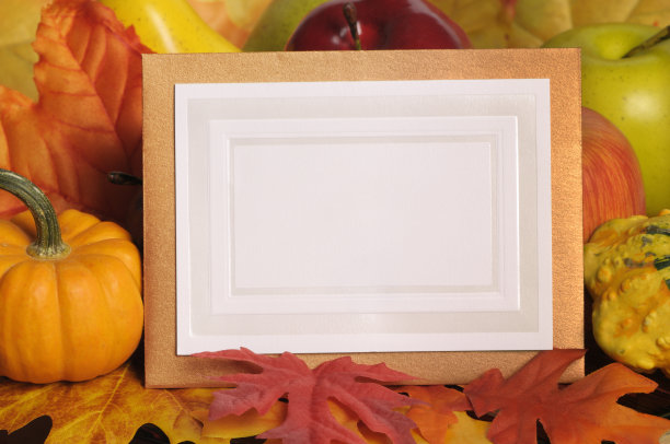 空白的感恩节卡片图片下载